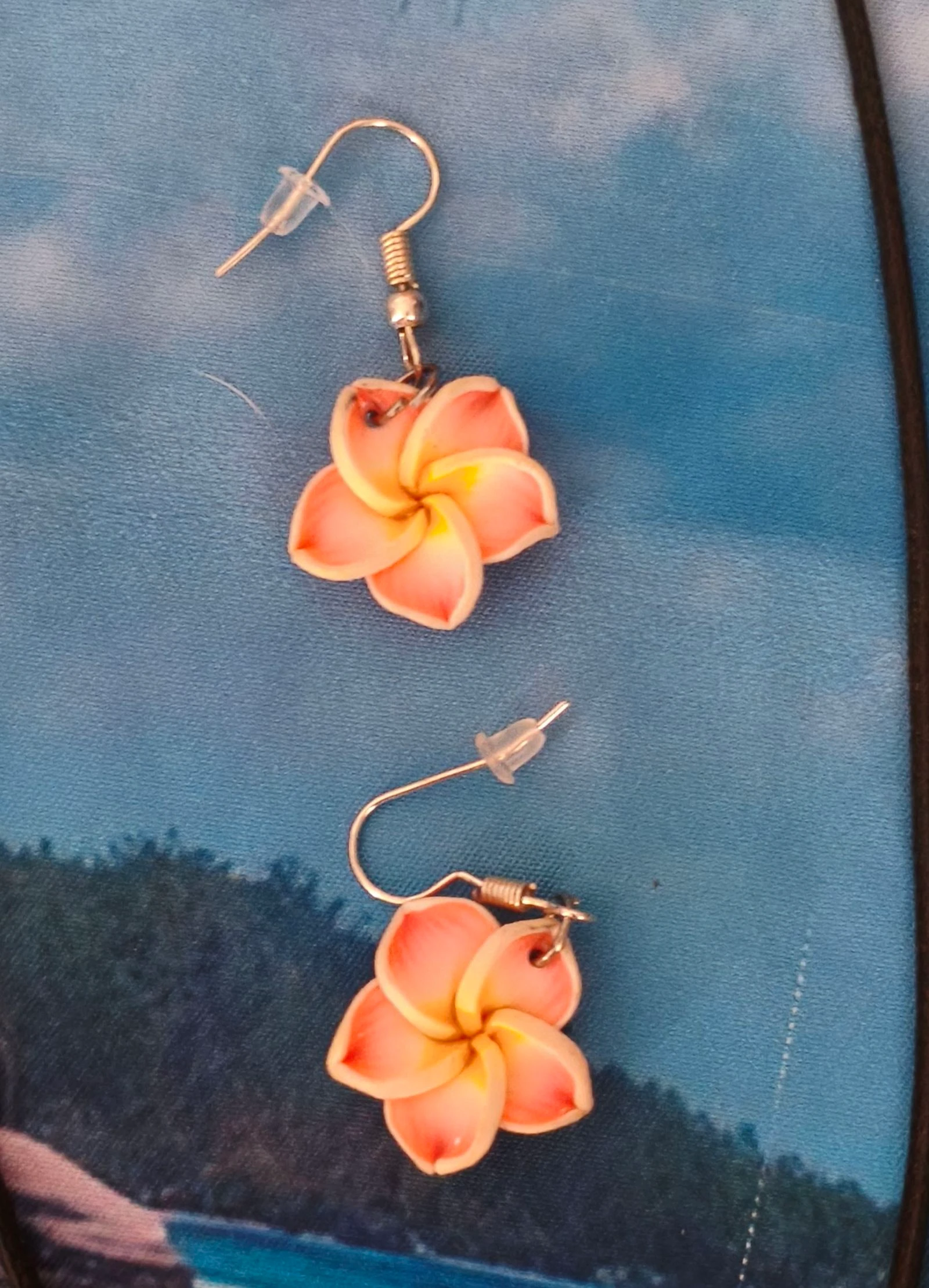 Collier en oorbellen vintage TBE – photo 3